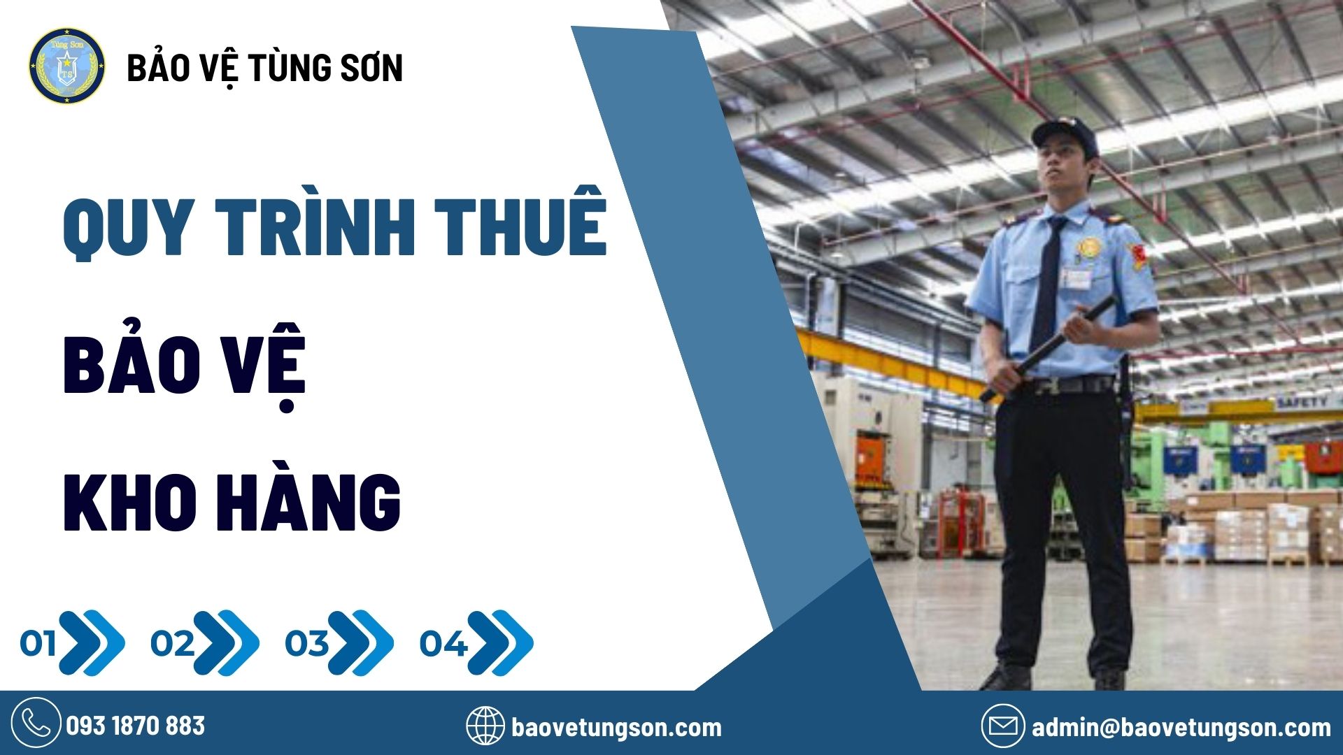 Quy Trình Thuê Bảo Vệ Kho Hàng Đơn Giản, Nhanh Chóng 4 quy trình thuê bảo vệ kho hàng
