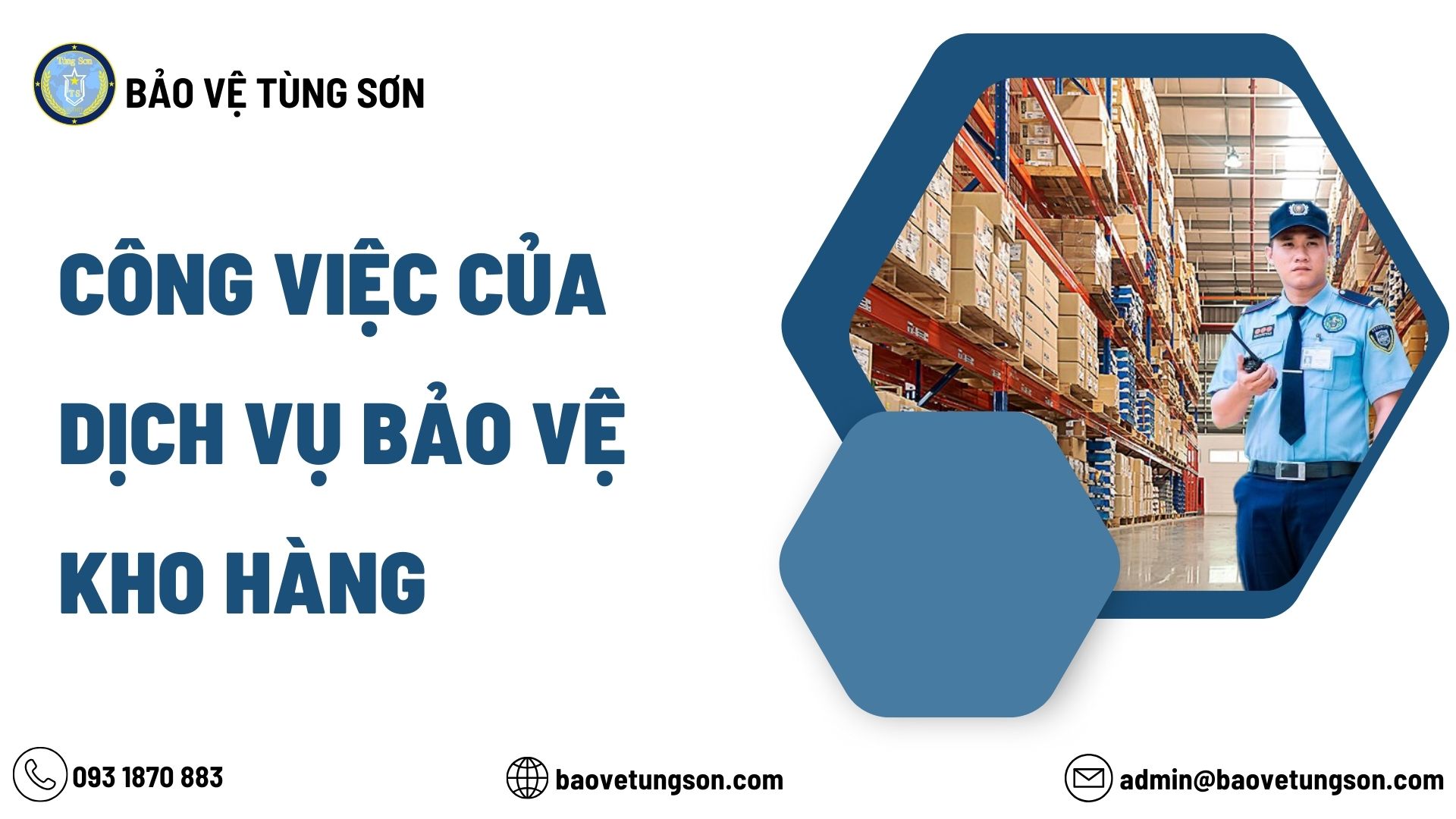 công việc của dịch vụ bảo vệ kho hàng