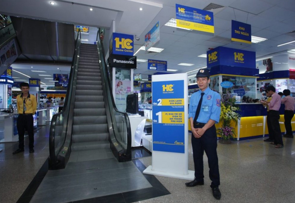 7 bước xử lý tình huống nguy hiểm dành cho nhân viên bảo vệ 7 bảo vệ siêu thị, trung tâm thương mại