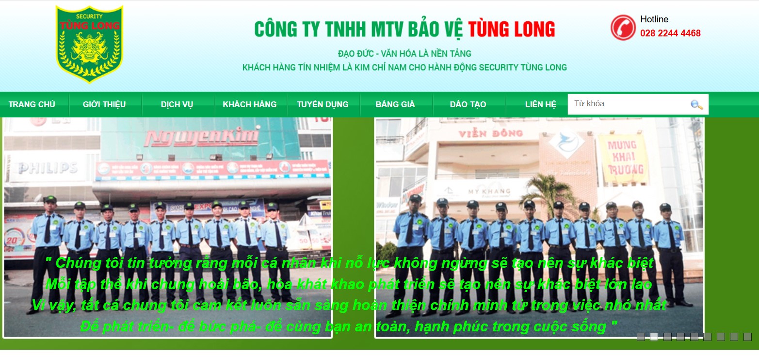 Công Ty Dịch Vụ Bảo Vệ Tùng Long