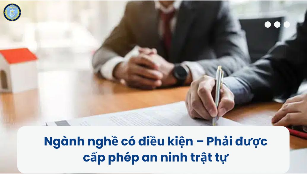 Kinh doanh dịch vụ bảo vệ cần điều kiện gì ? 10 Cấp Phép An Ninh Trật Tự